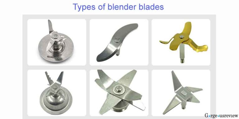 different types of blender blades